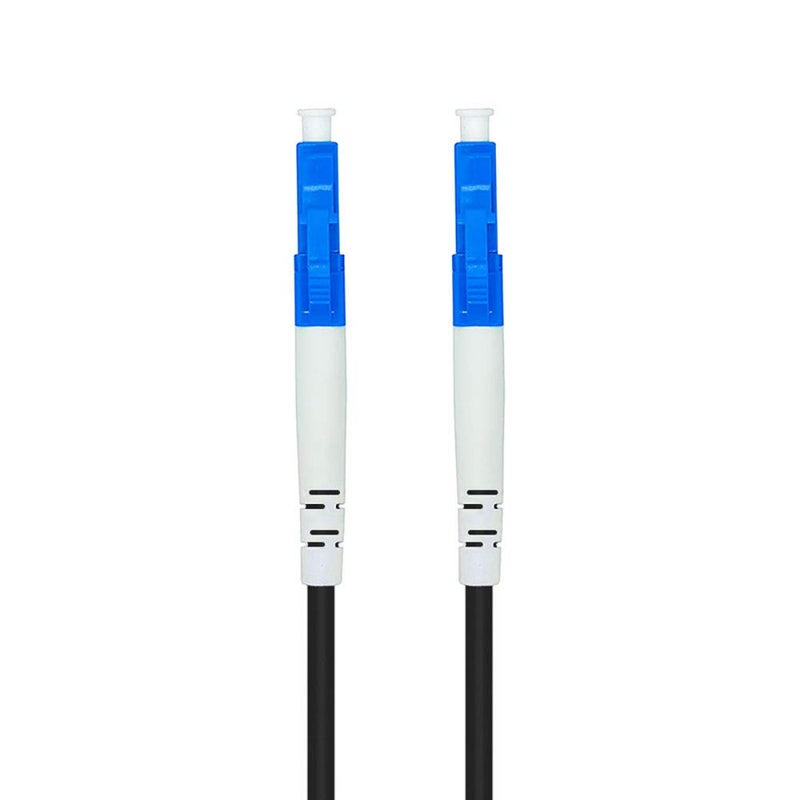 Jeirdus 100ft 100feet 30m LC to LC Outdoor Armored Simplex 9/125 SM Fiber Optic Cable Jumper Optical Patch Cord Singlemode 30Meters 100ft LC-LC - Image 2